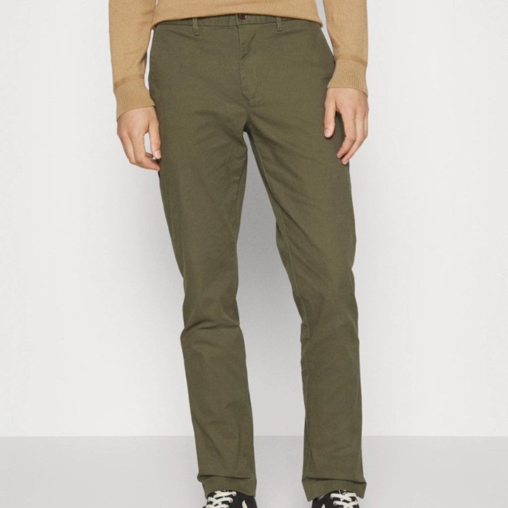 Tommy Hilfiger Olive Green Men's Pants